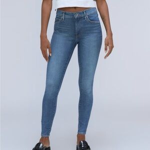 Everlane Mid Rise Skinny Stretch Jeans